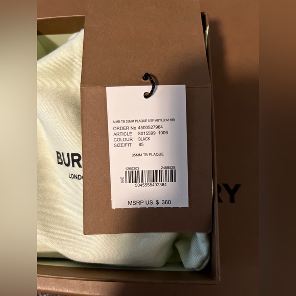 Burberry Monogram Motif Belt - Picture 7 of 13